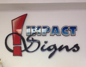 3D letters sign project example 39