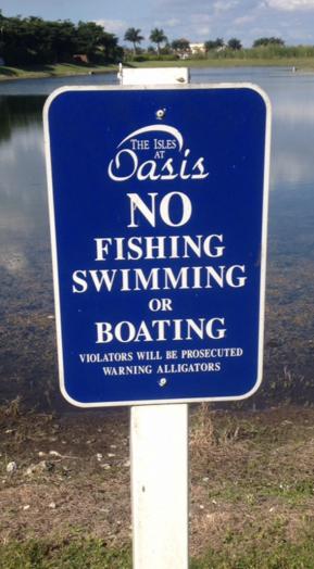 Interior and exterior signs project example 1