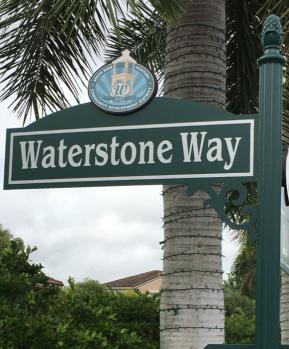 Interior and exterior signs project example 3