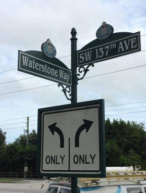 Interior and exterior signs project example 4