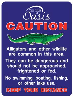 Interior and exterior signs project example 5