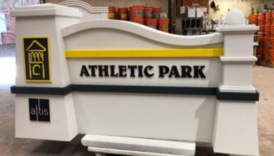 Monument sign project example 21